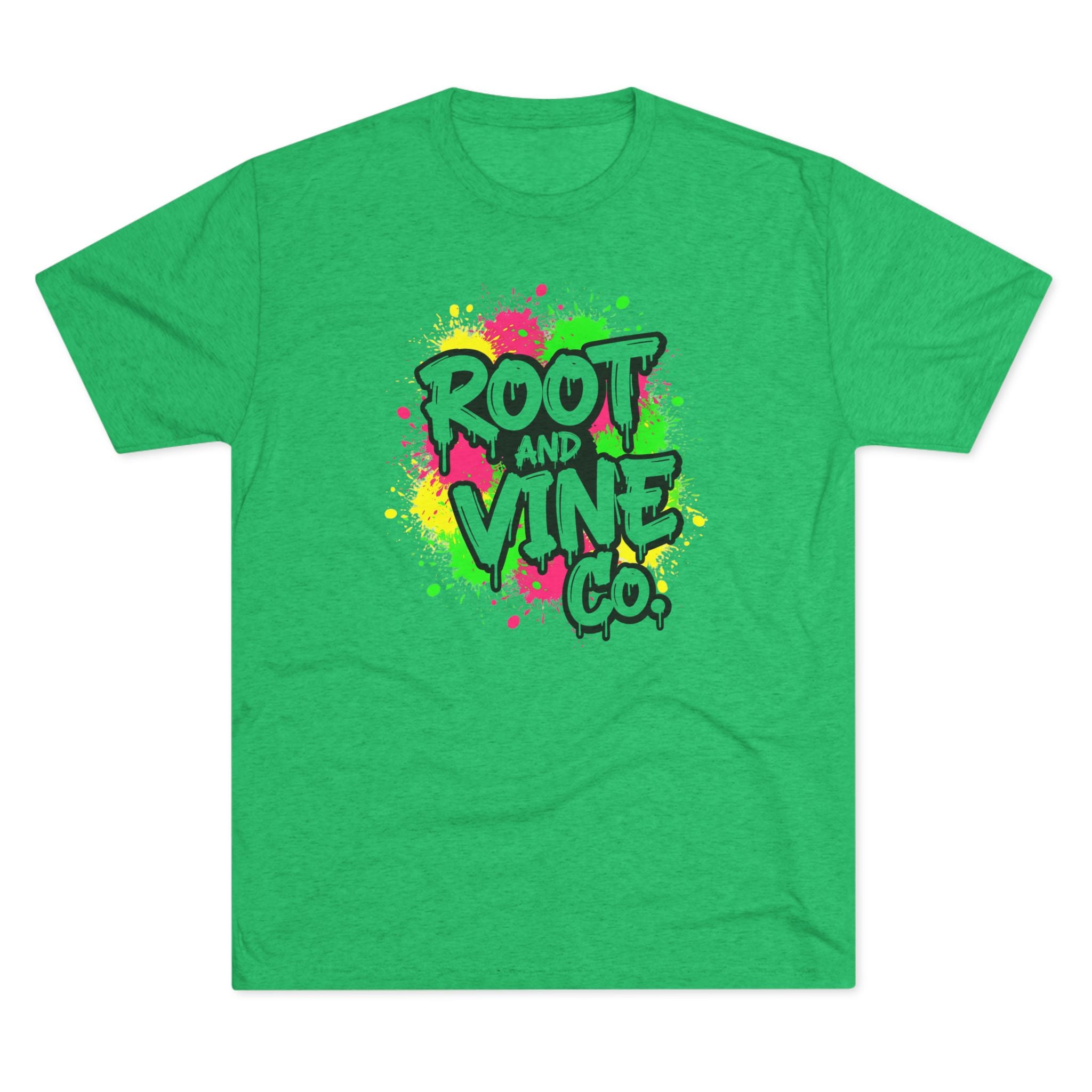 Graffiti Glow Drip Tee (White Pop Edition)