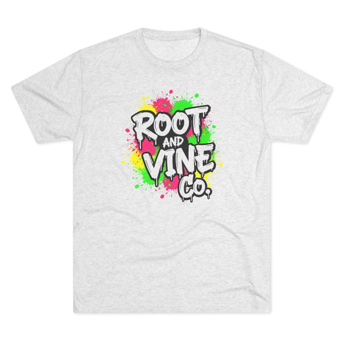 Graffiti Glow Drip Tee (White Pop Edition)