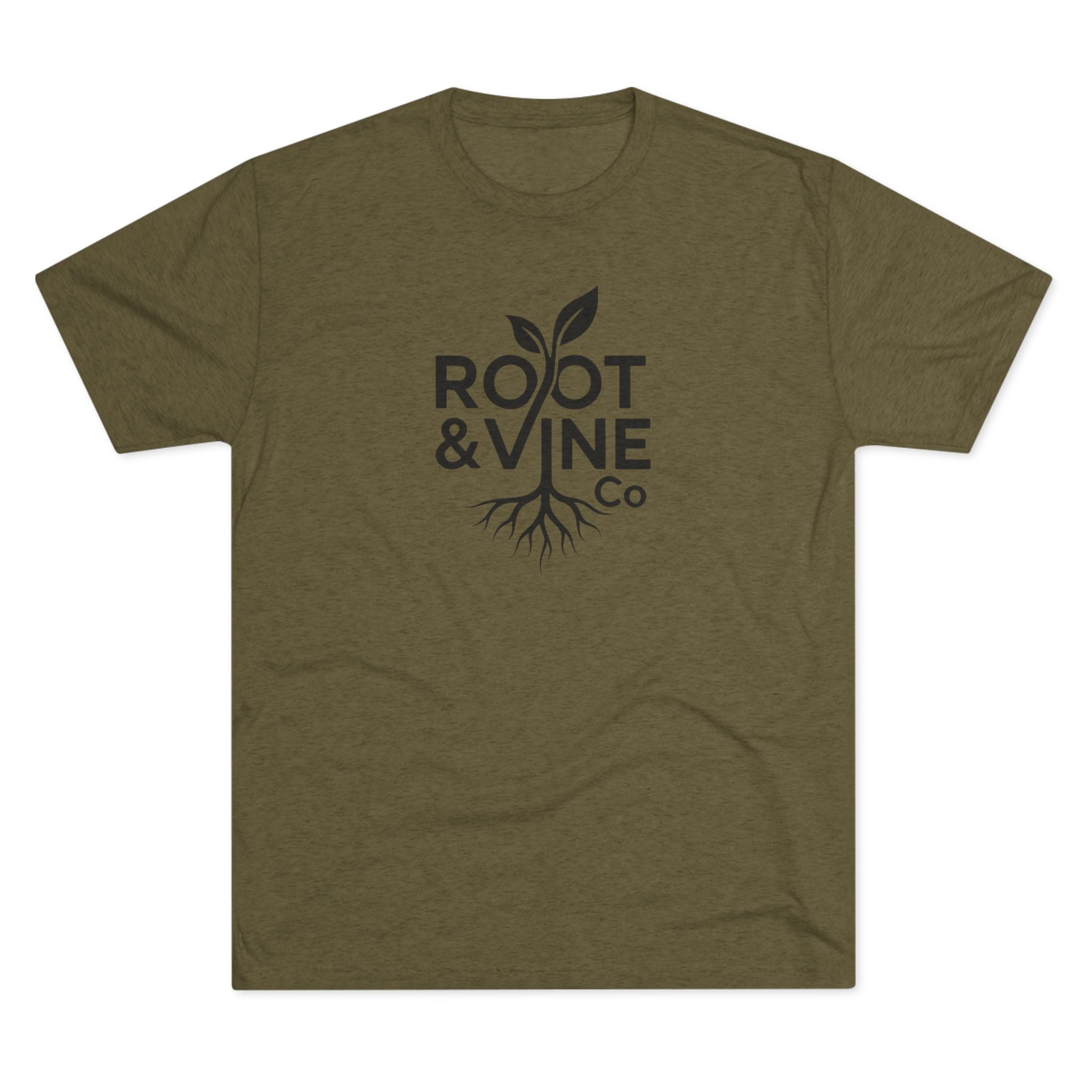 Root & Vine Co. Legacy Black Logo Tee