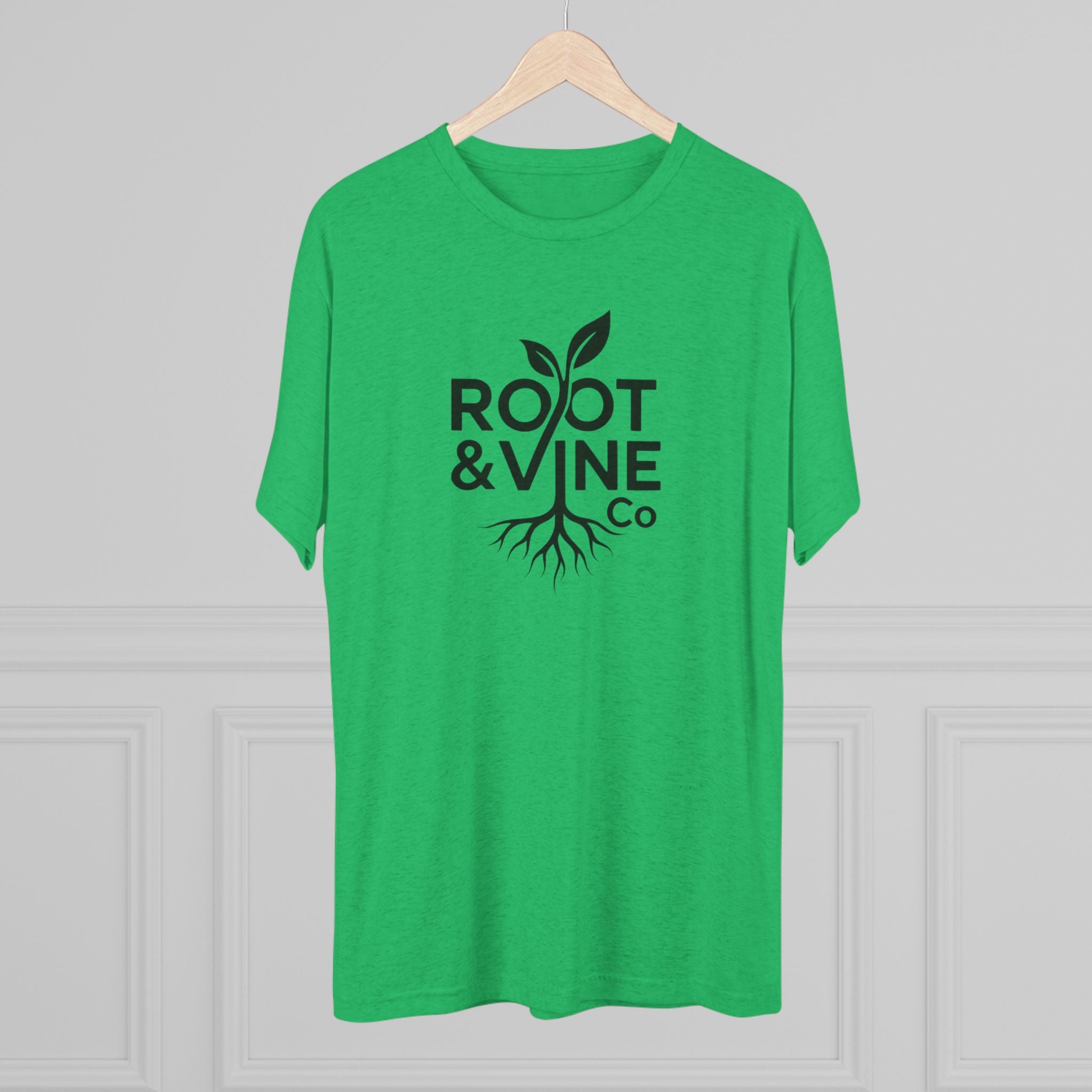 Root & Vine Co. Legacy Black Logo Tee