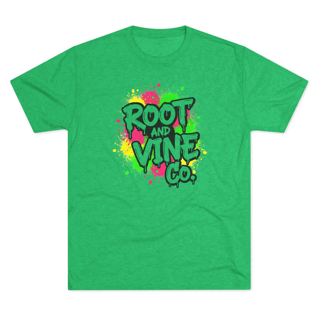 Graffiti Glow Drip Tee (White Pop Edition)