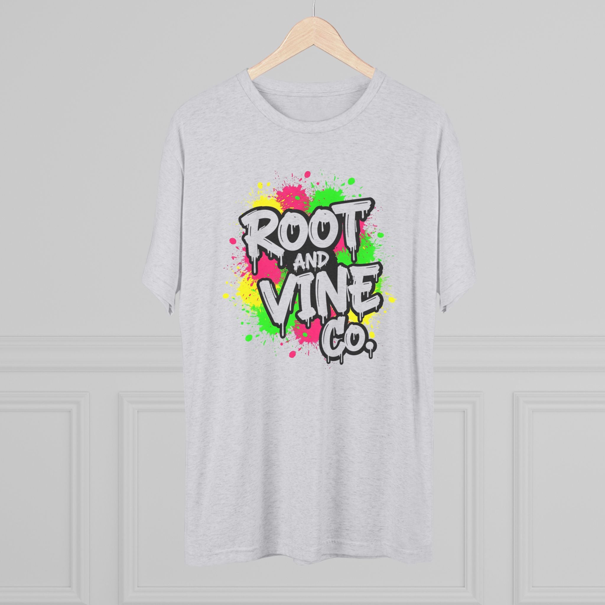 Graffiti Glow Drip Tee (White Pop Edition)