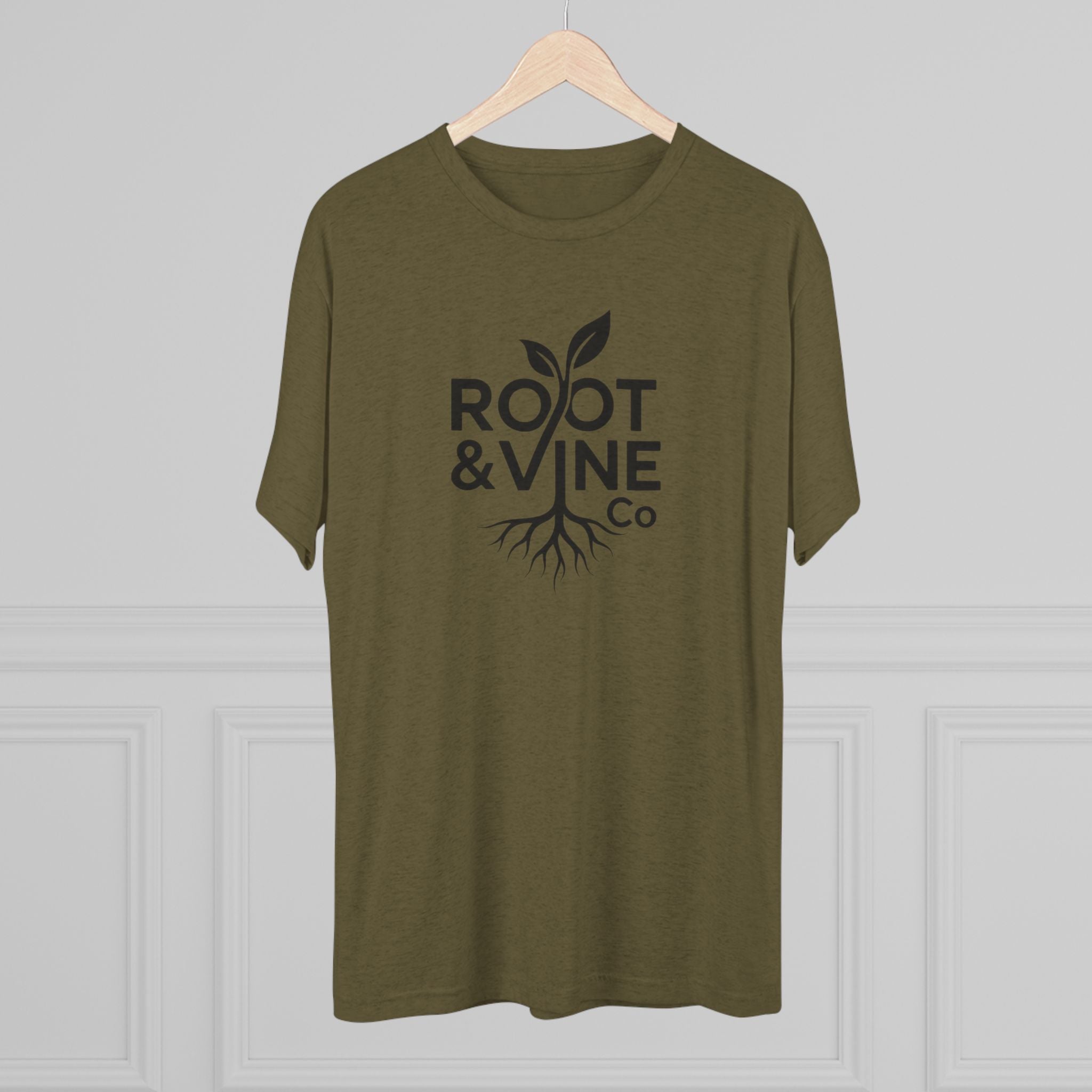 Root & Vine Co. Legacy Black Logo Tee