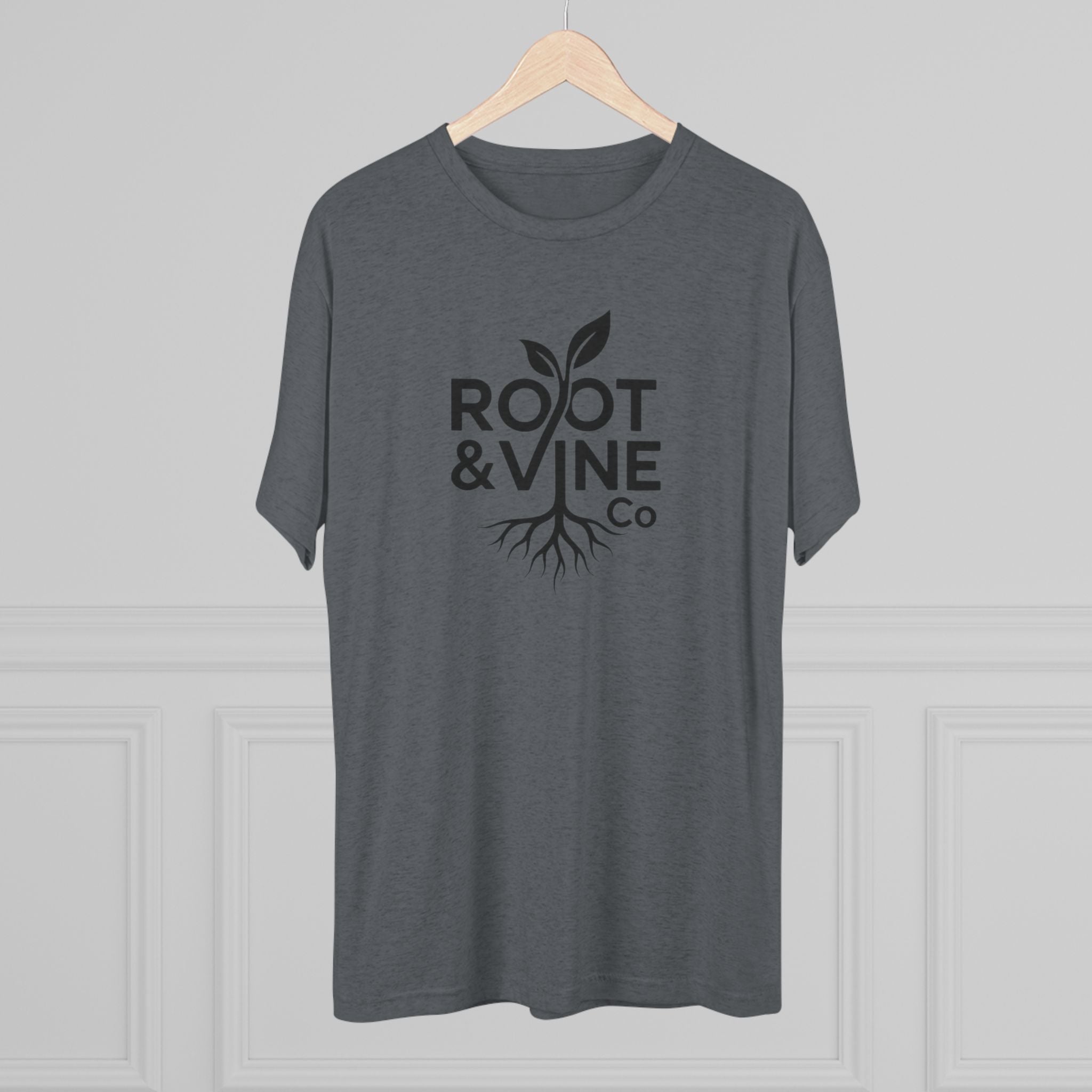 Root & Vine Co. Legacy Black Logo Tee