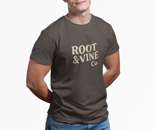 Root & Vine Co. Classic Logo Unisex Crew Tee