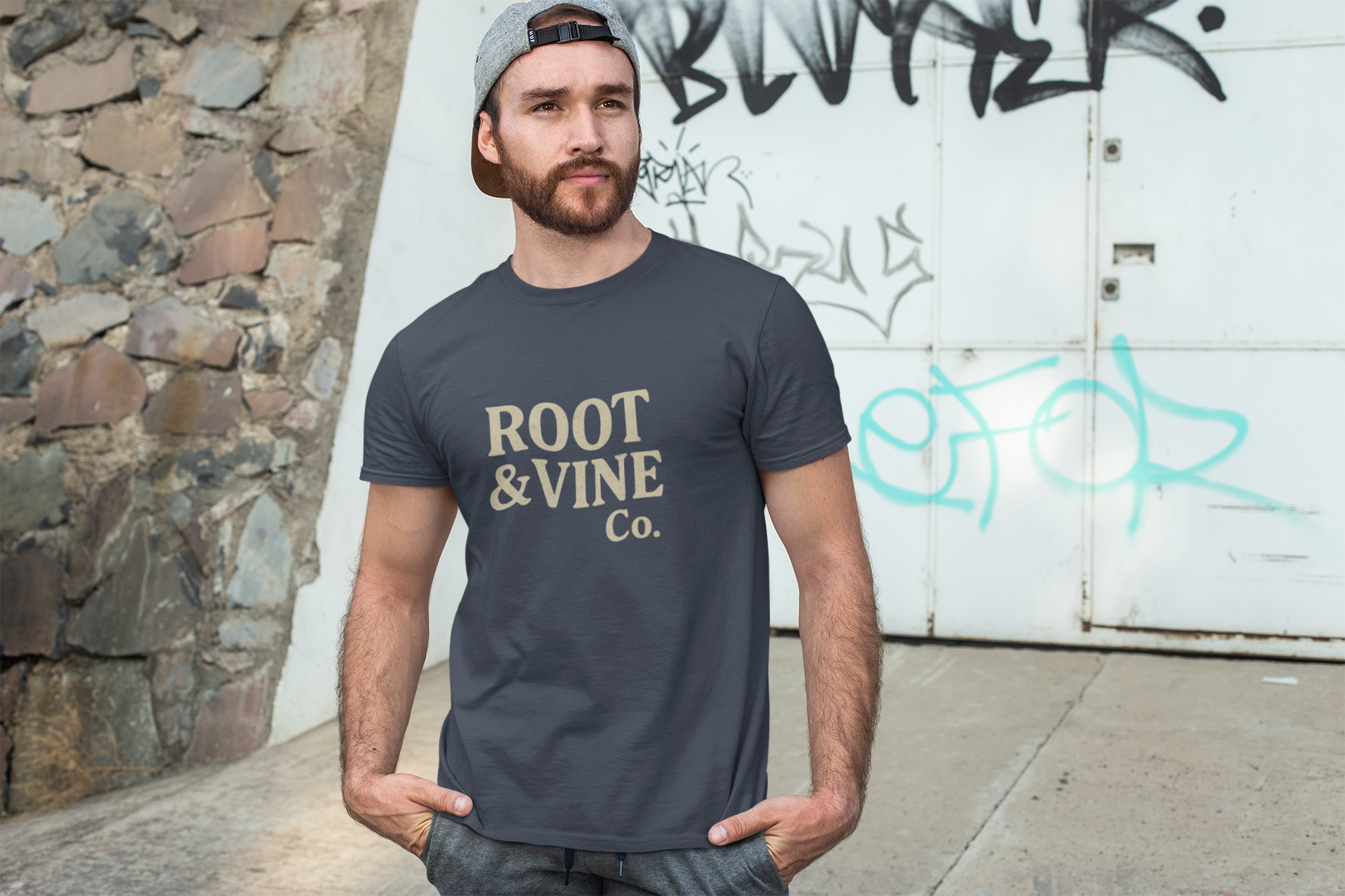 Root & Vine Co. Classic Logo Unisex Crew Tee