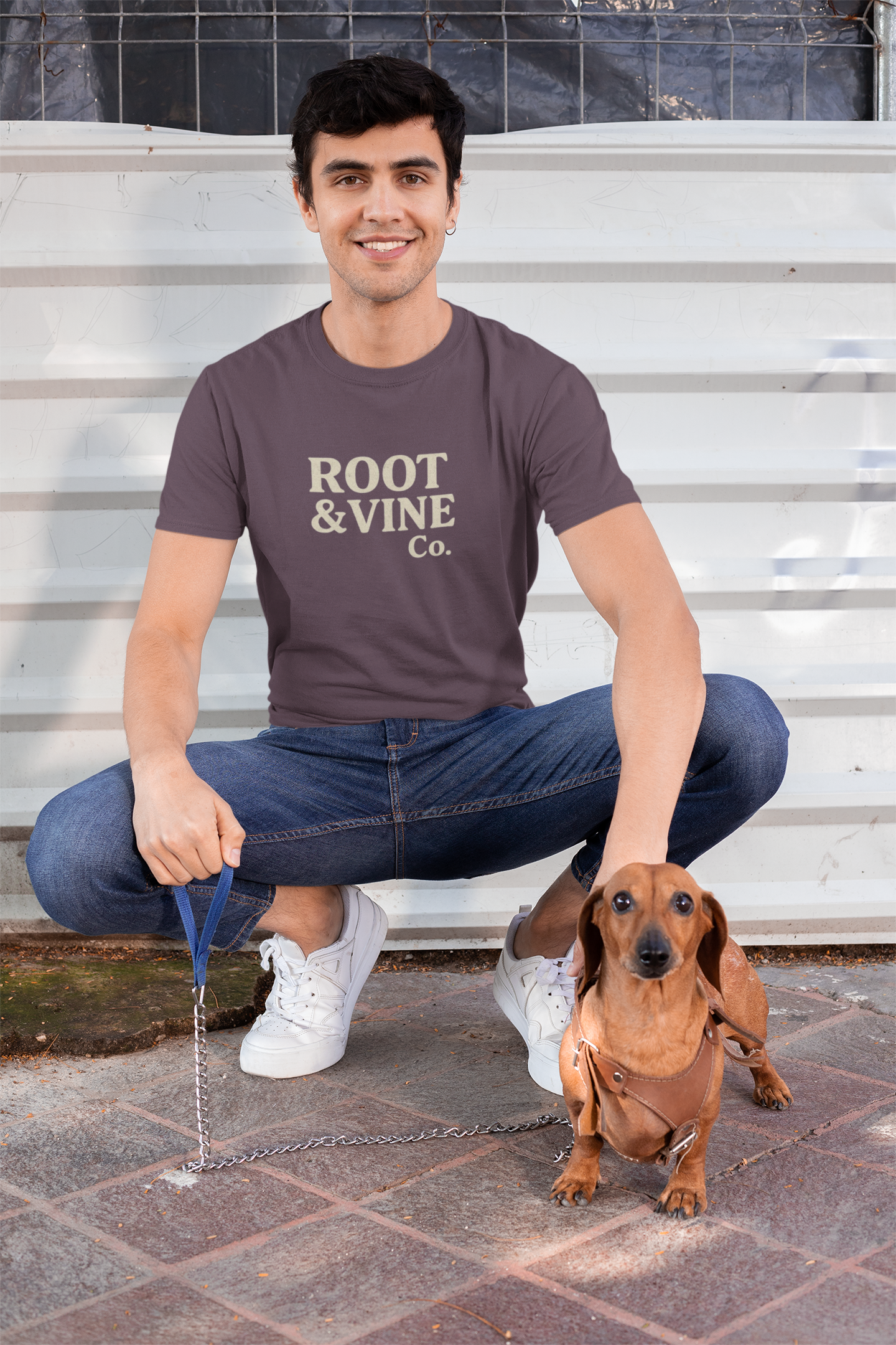 Root & Vine Co. Classic Logo Unisex Crew Tee