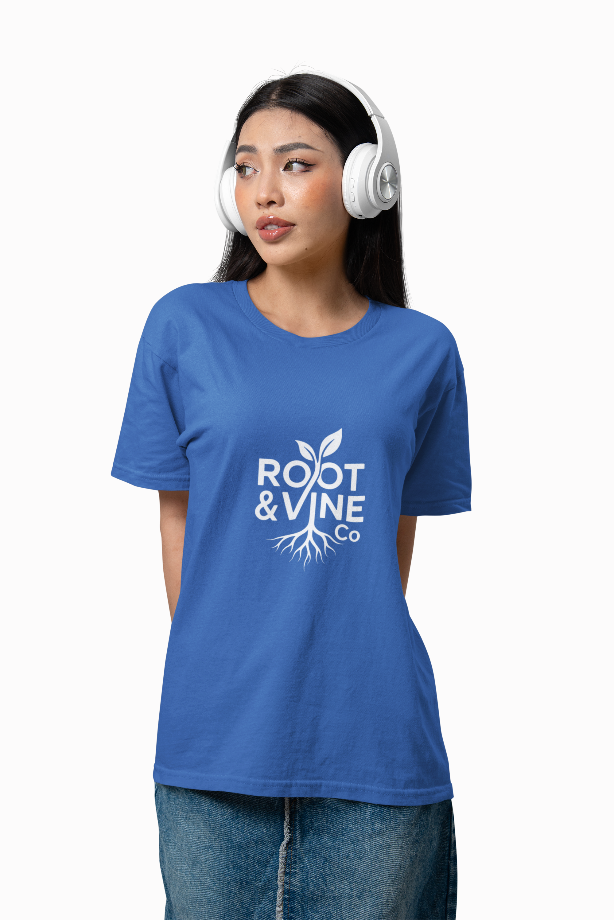 Root & Vine Co. Legacy White Logo Tee