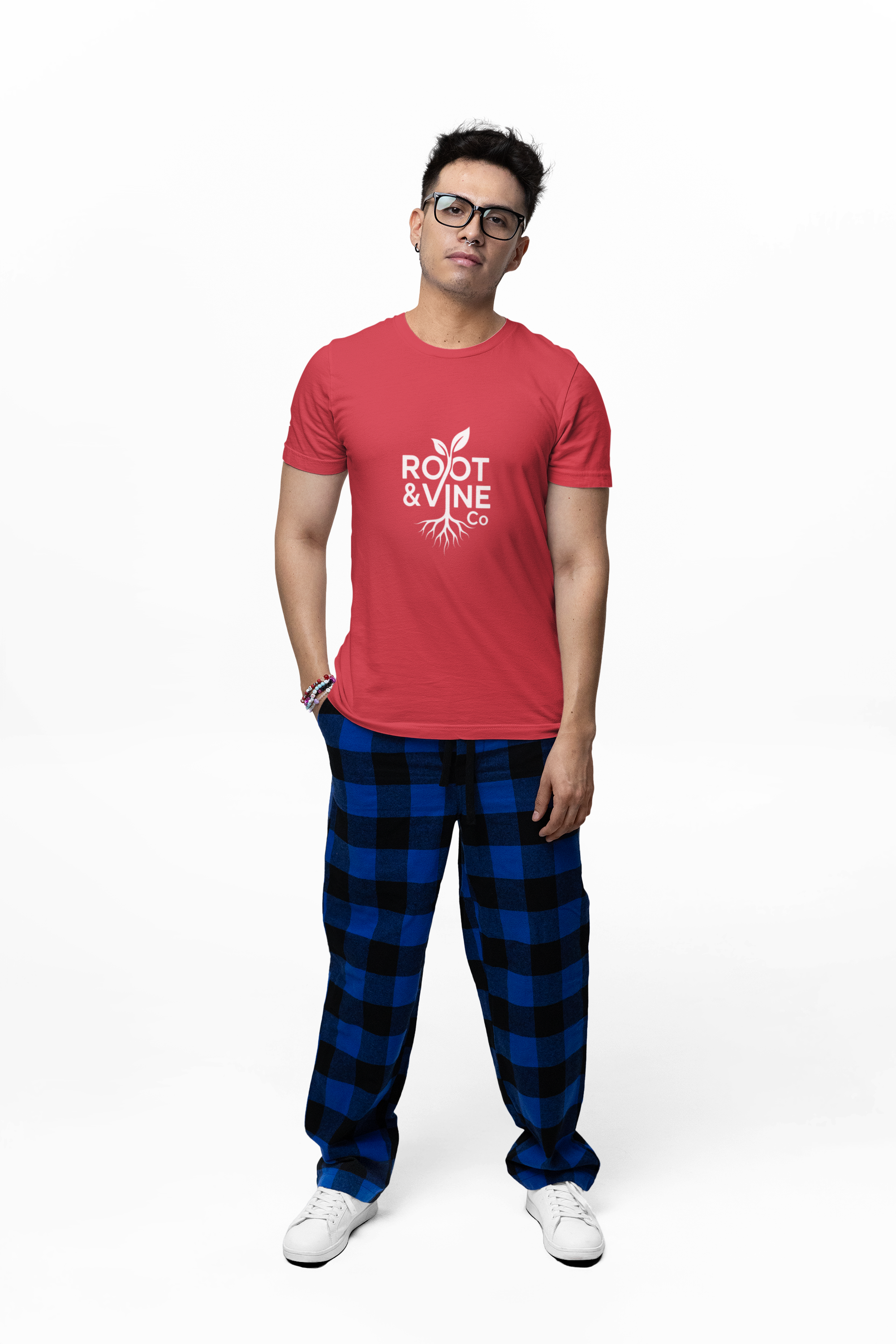 Root & Vine Co. Legacy White Logo Tee