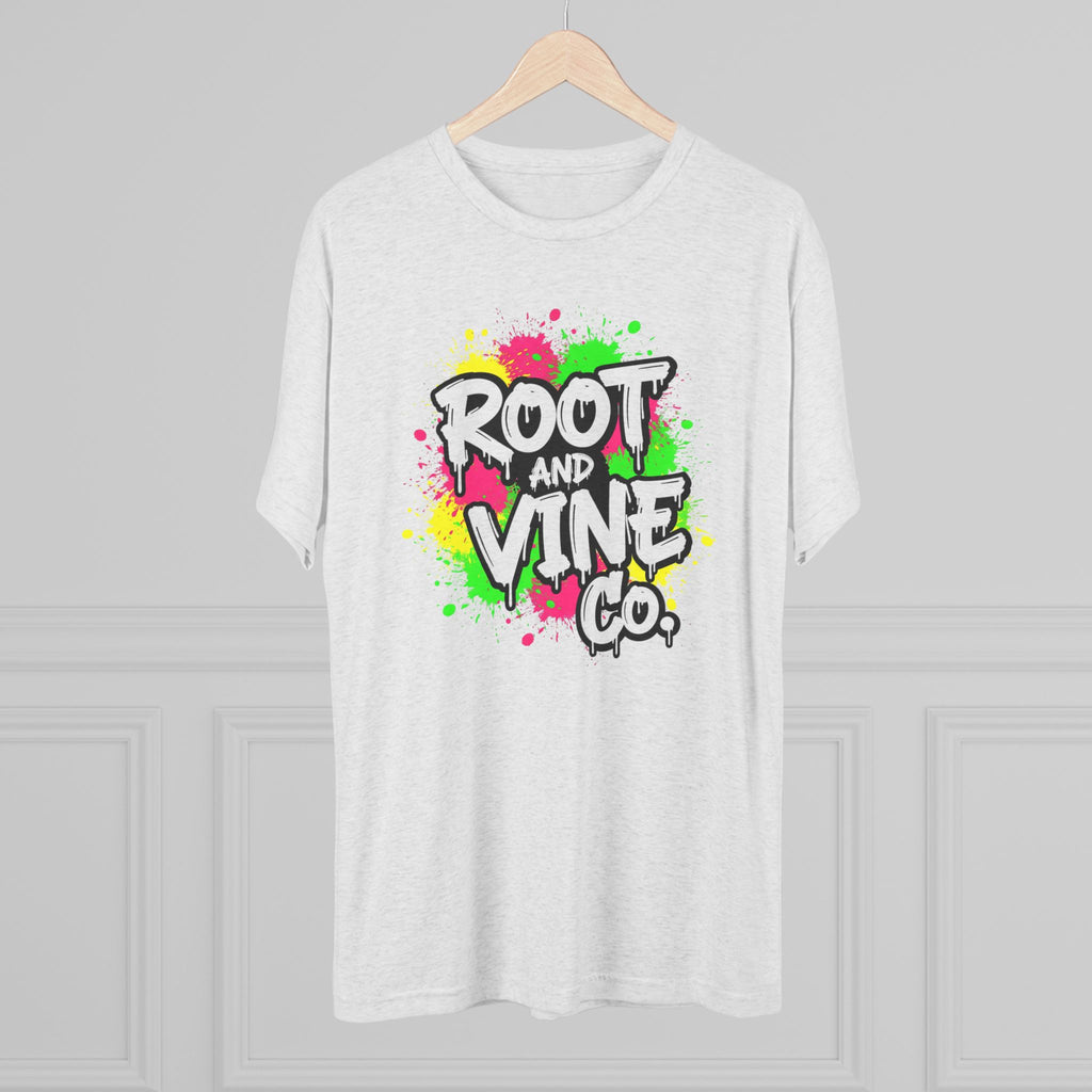 Graffiti Glow Drip Tee (White Pop Edition)