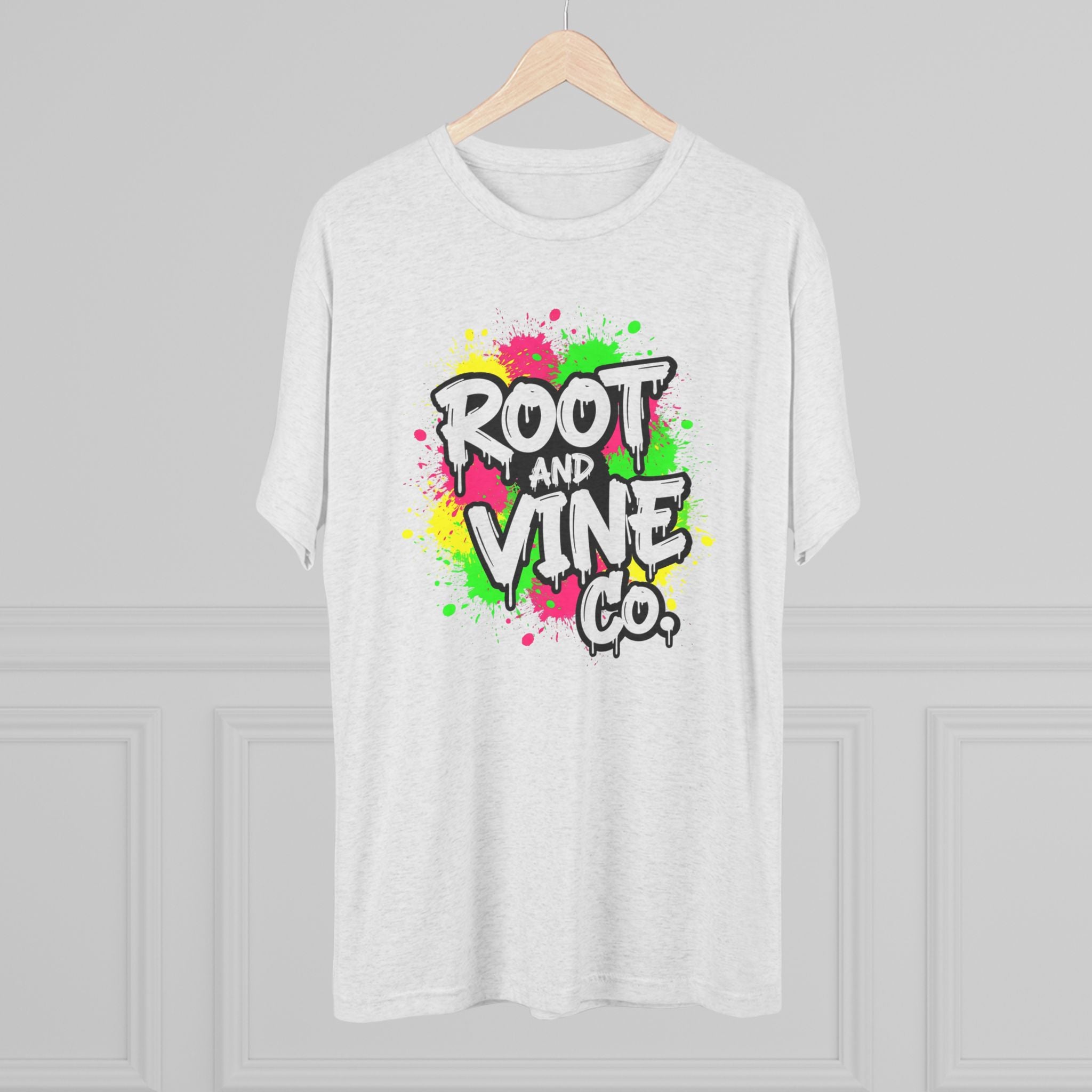 Graffiti Glow Drip Tee (White Pop Edition)