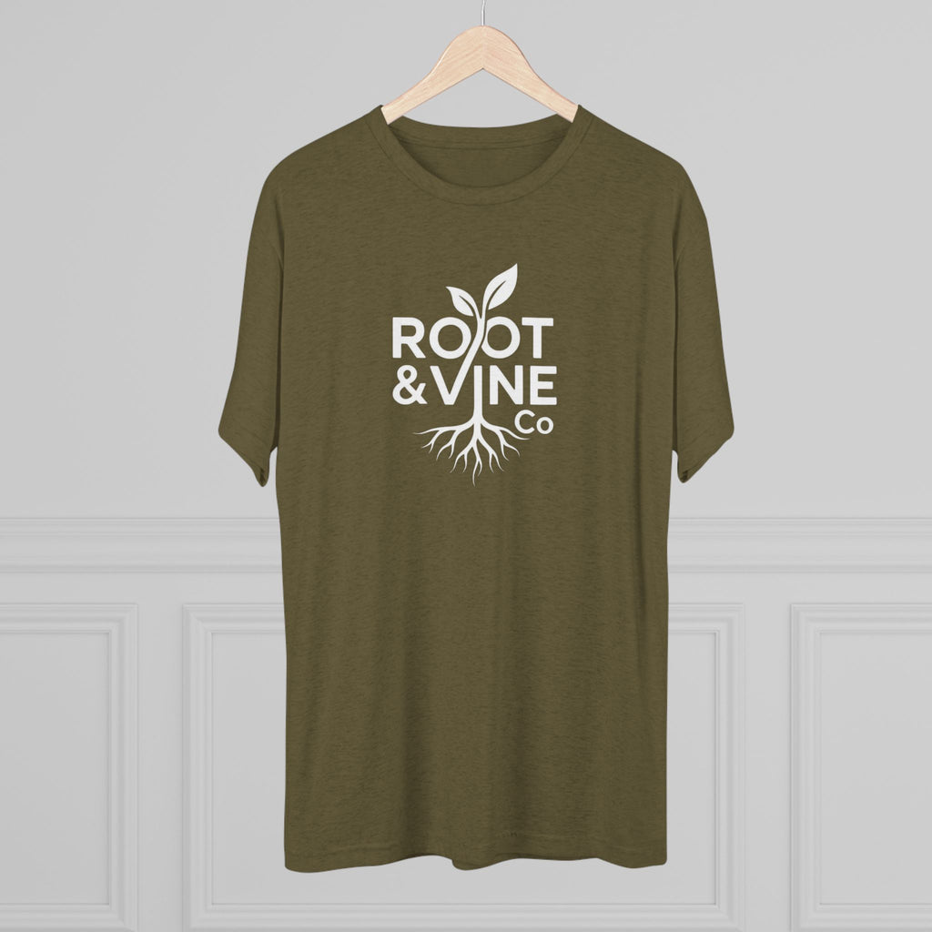 Root & Vine Co. Legacy White Logo Tee