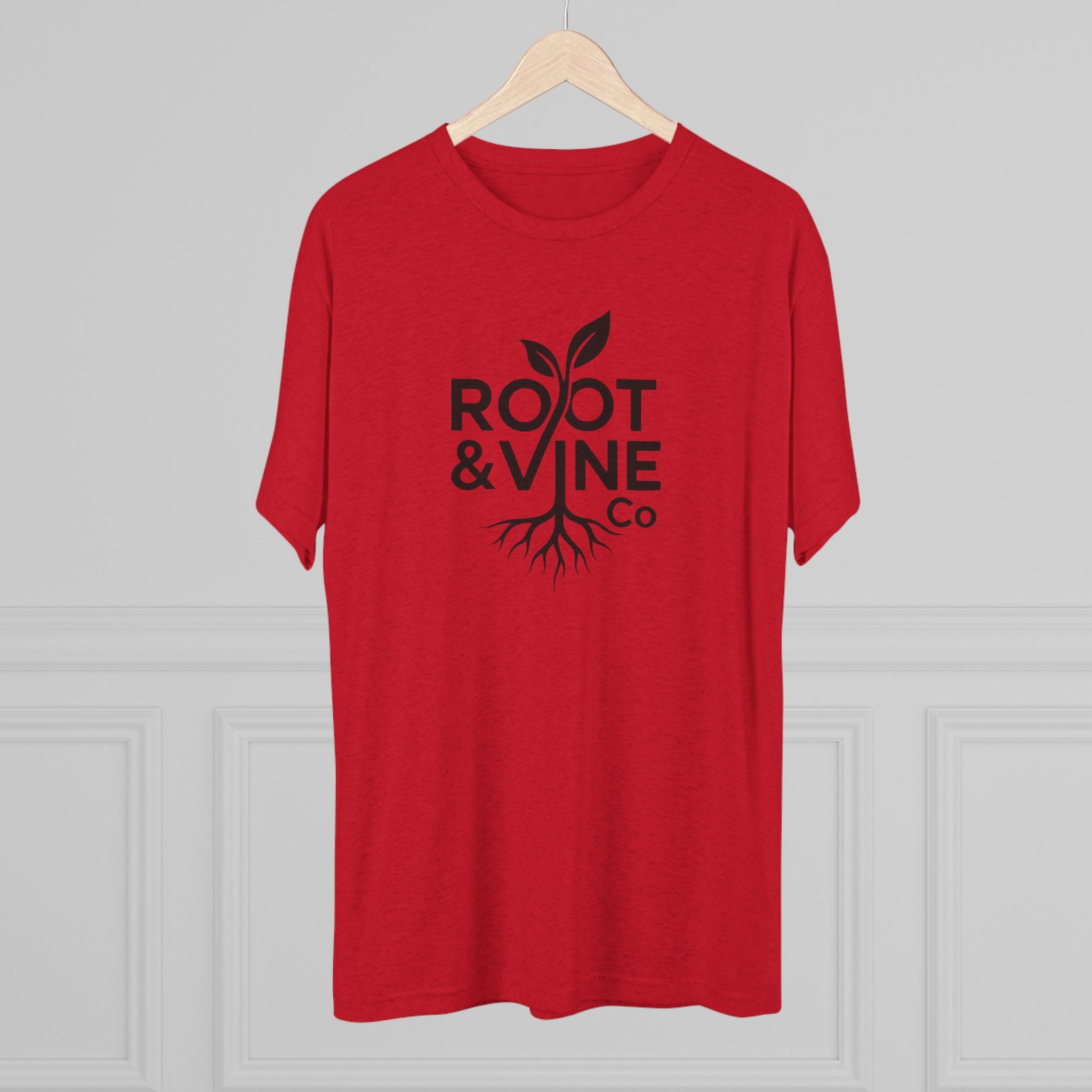 Root & Vine Co. Legacy Black Logo Tee
